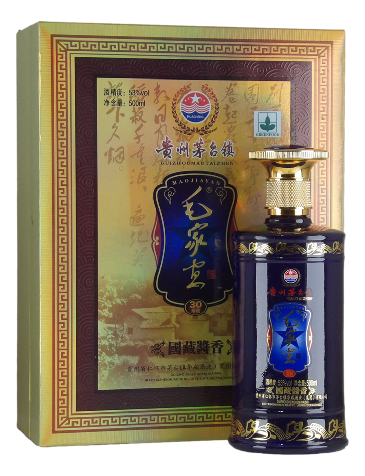 Mao Family Famous Liquor 30 Years Old 53% (1x 500mL) Maotai