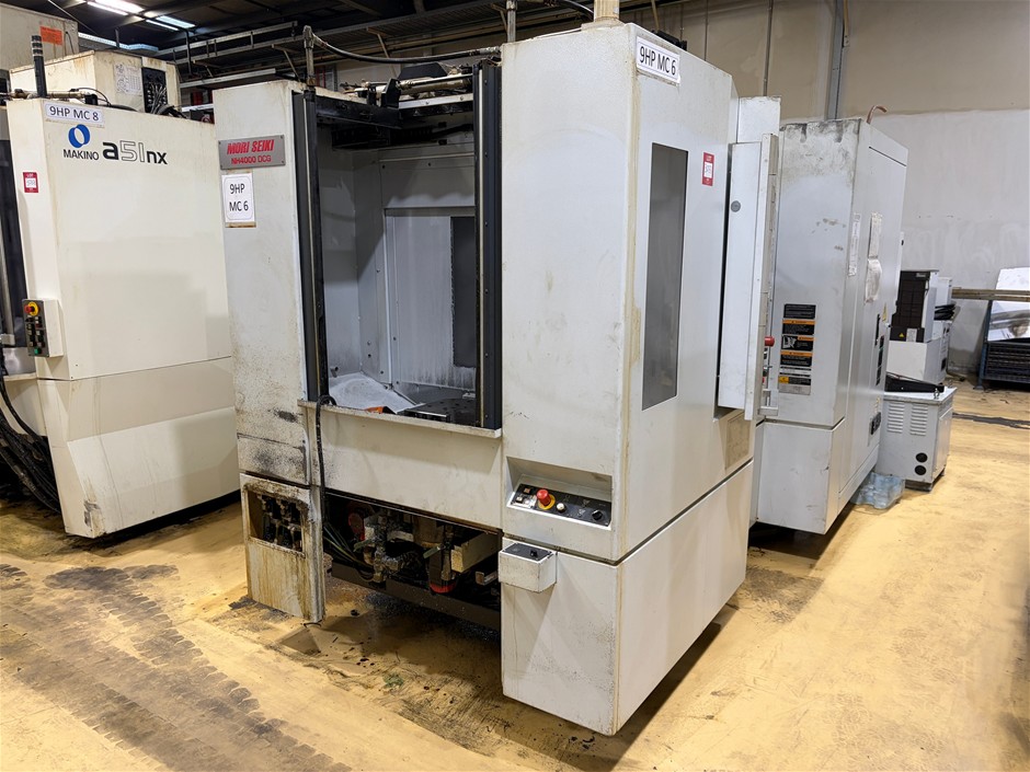 2010 Mori Seiki NH4000DCG Horizontal Machining Centre - (9HP-MC6)