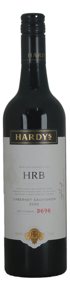 Hardys Cabernet Sauvignon HRB D696 2020 (6x 750mL)