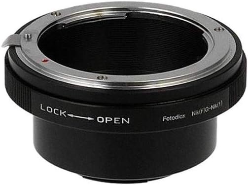 Fotodiox Lens Mount Adapter, Nikon G-Type, and DX-Type Lens to Nikon 1-Seri