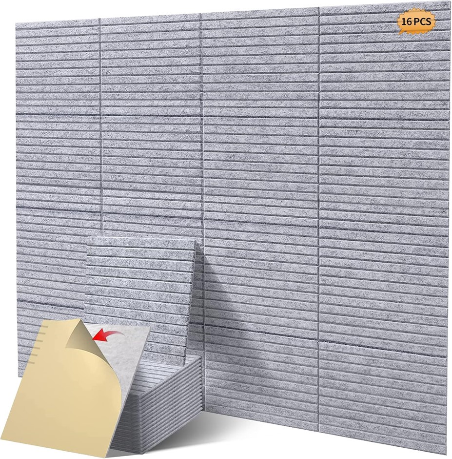 16 Pcs Pro Grade Soundproof Wall Panels,Acoustic Panels,Premium Sound Panel
