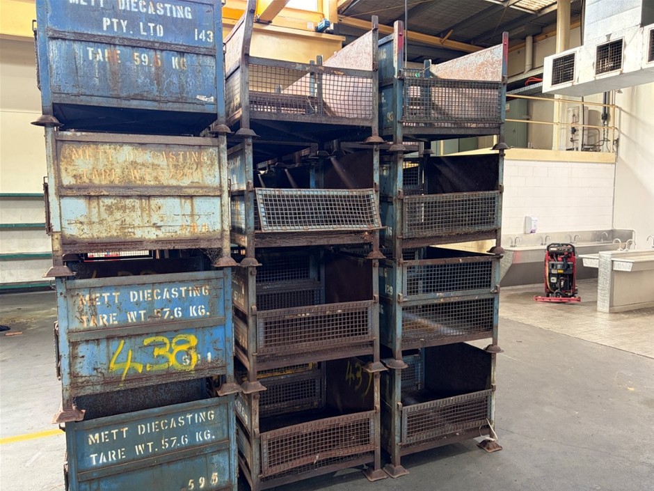 8 x Steel Stillages