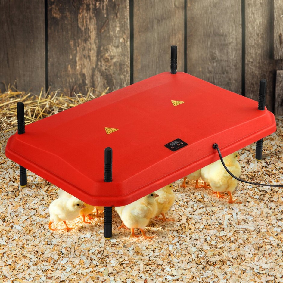 45x60cm Chick Brooder Heating Plate Adjustable Poultry Warmer 40-50 Chicks