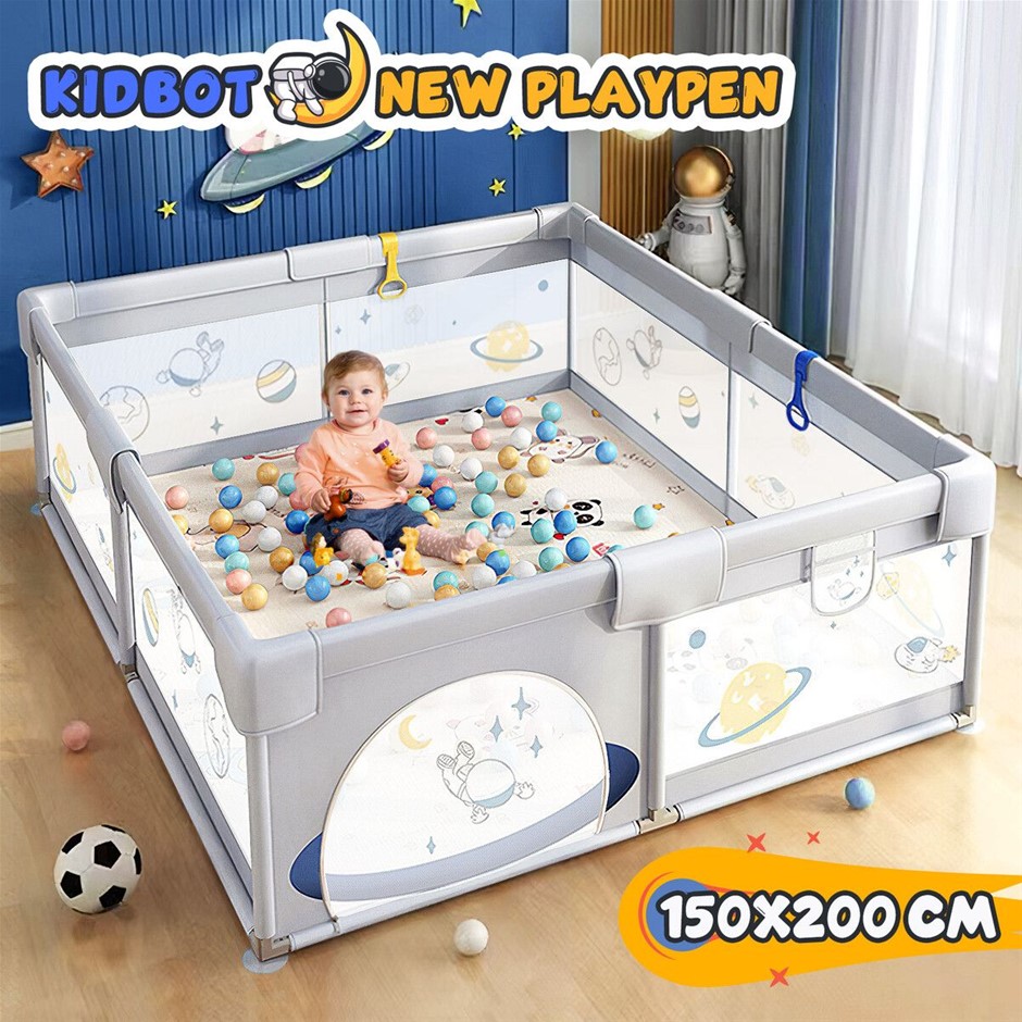 Baby Playpen Safety Gate Activity Centre 150x200cm