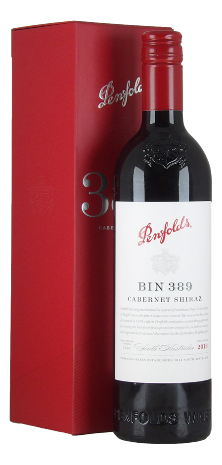 Penfolds Bin 389 2018 (1x 750mL), SA.