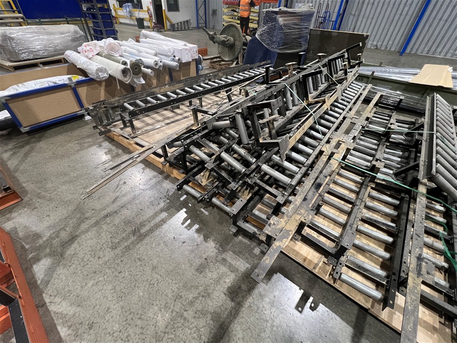 Pallet of Roller Conveyors x2