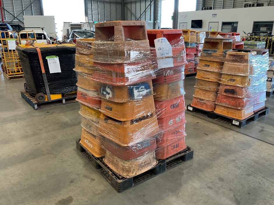Safety Steps on Pallet - Approximately 26