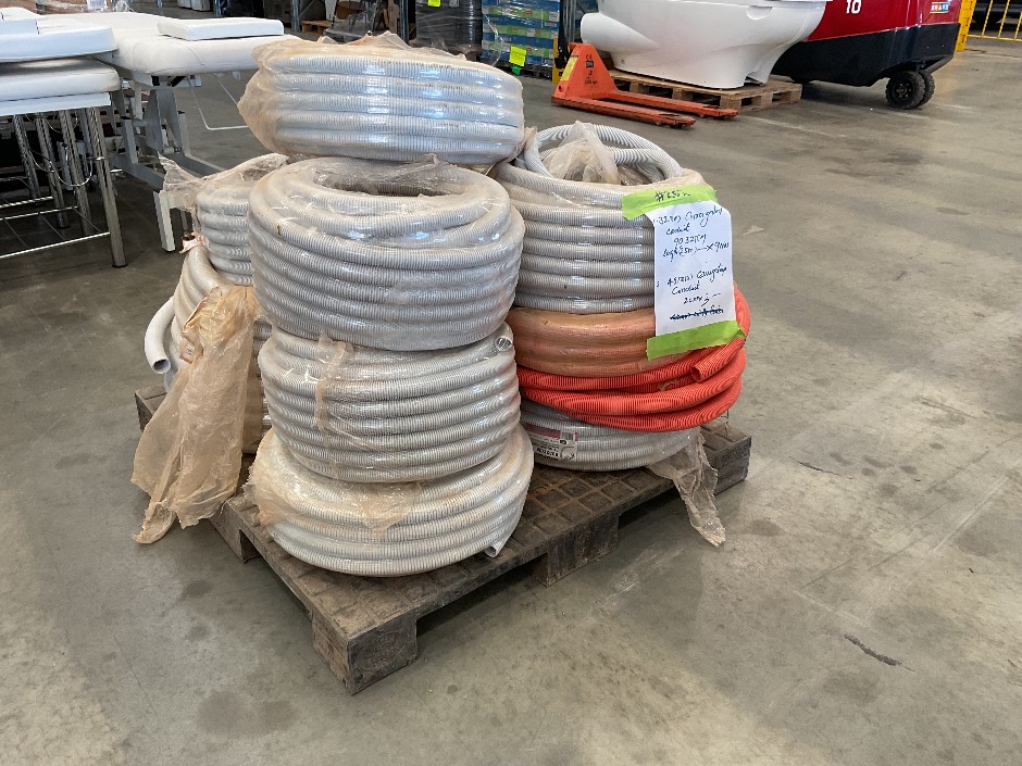 <p>Corrugated Electrical Conduit Approximately 12 Rolls</p>