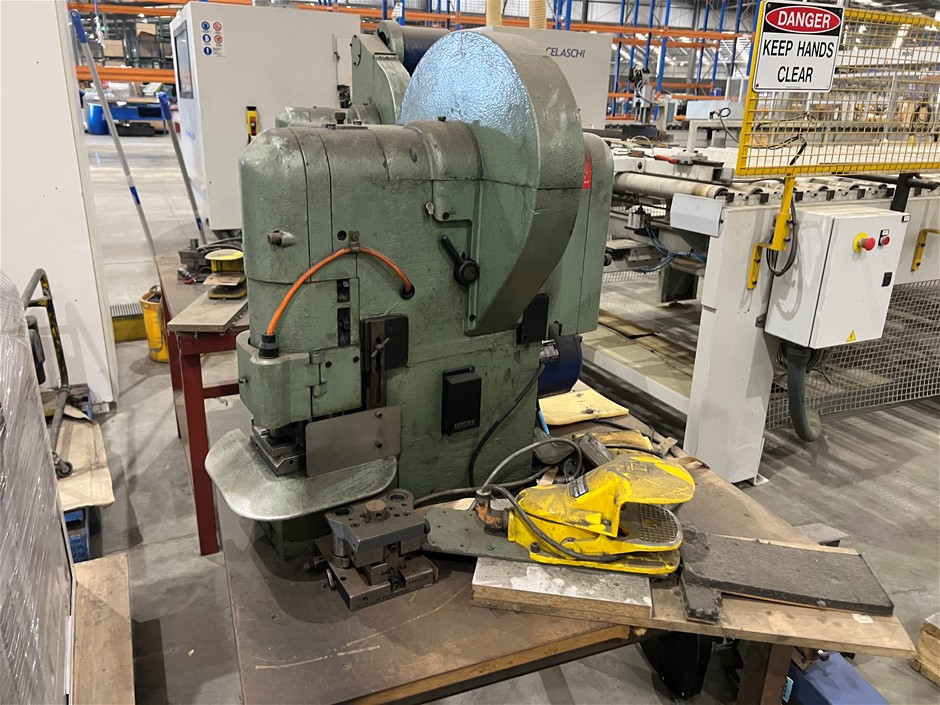 Utilux Pty. Ltd. Model 3 eccentric press