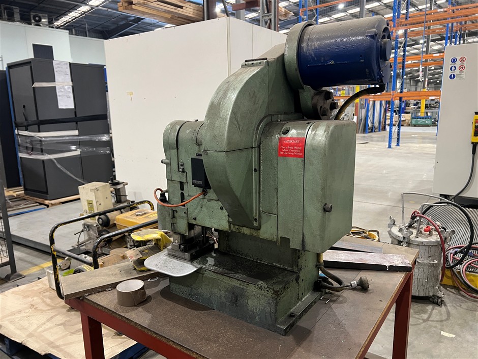 Utilux Pty. Ltd. Model 3 eccentric press