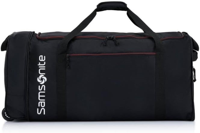 Samsonite Wheel A Ton Wheeled Duffle Bag, Black, 37cm