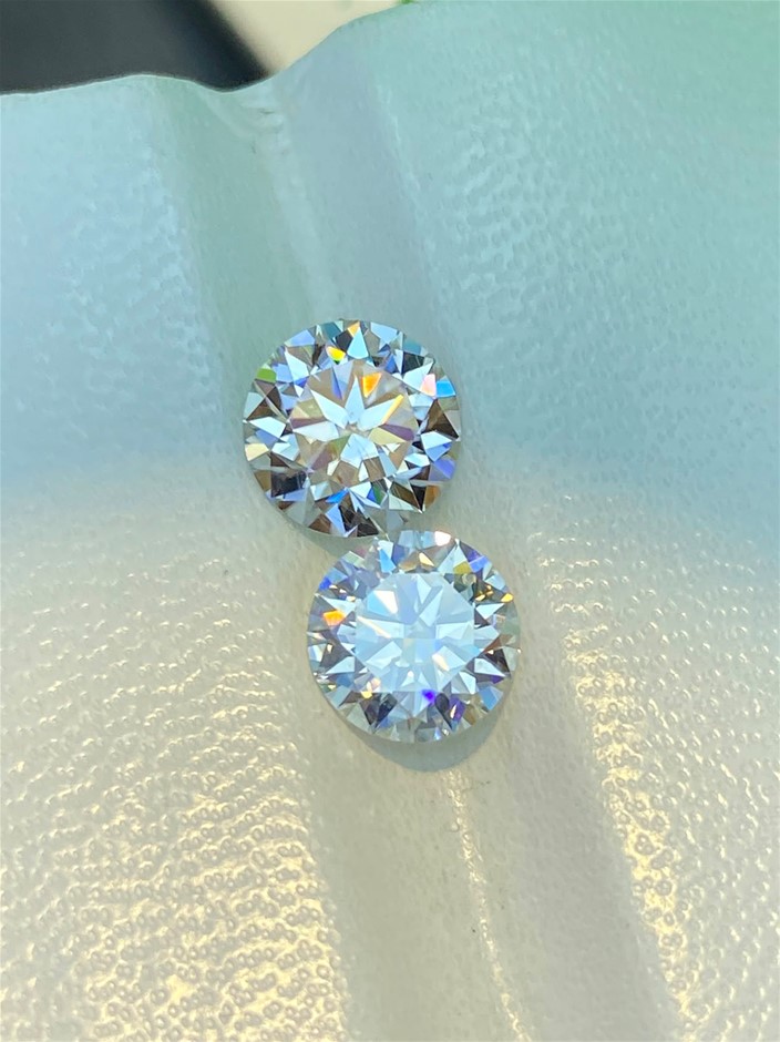 2.85 CT Sparkling Moissanite