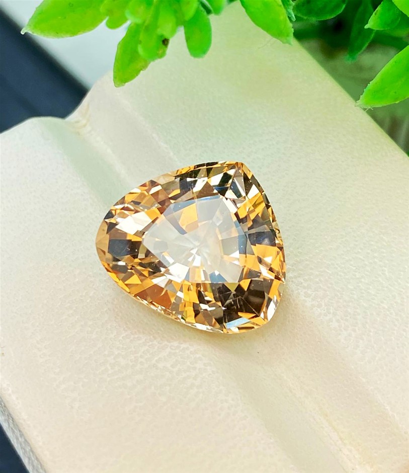 16.20 CT Natural Imperial Rose Gold Topaz