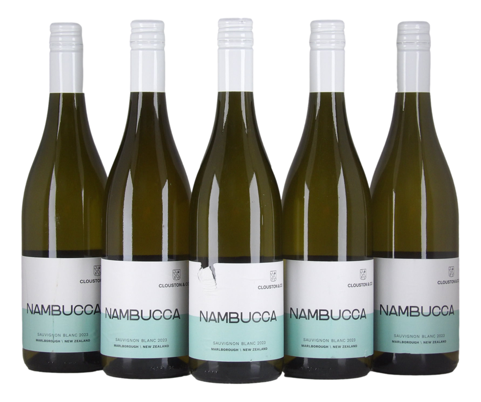 Clouston & Co Nambucca Sauvignon Blanc 2023 (5x 750mL), Marlborough.