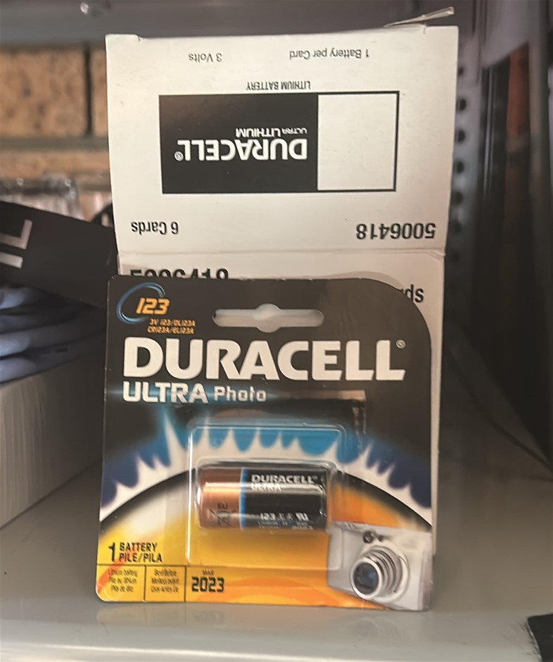 3x DURACELL ULTRA Photo Batteries