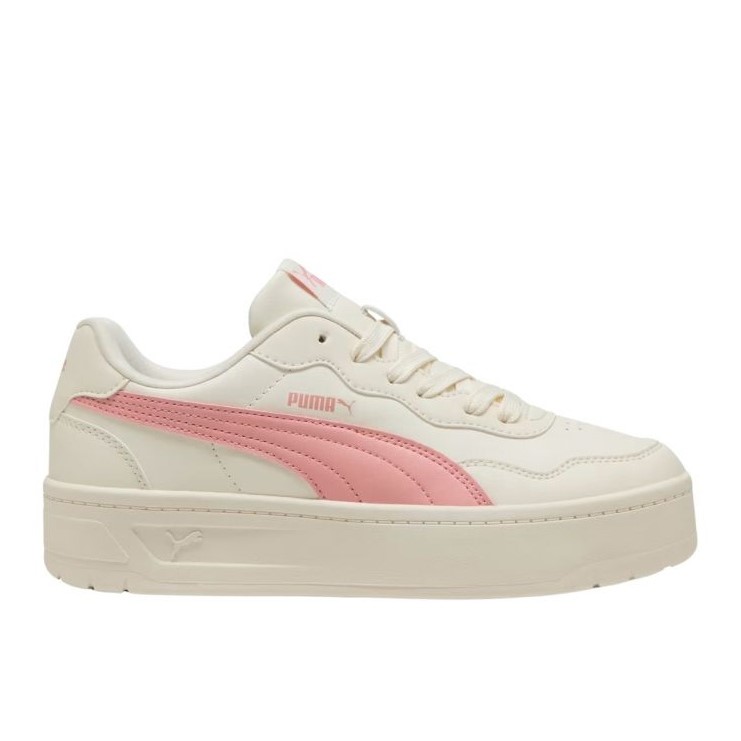 PUMA Women's Court Lally Skye Shoes, Size US7, Frosted Ivory/Pink (04), 201