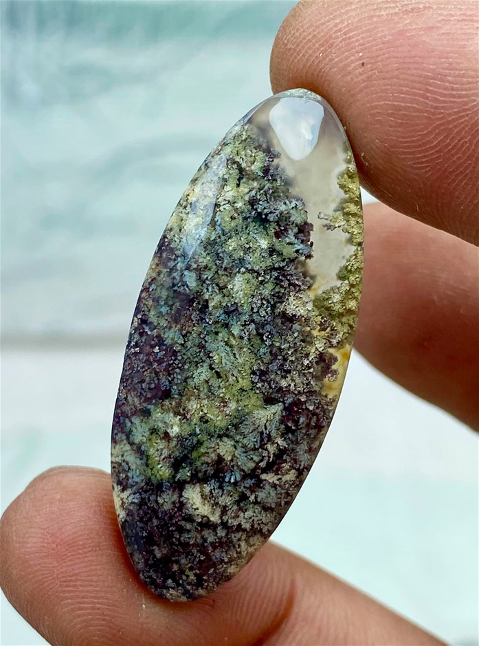 33.95 CT Spectacular Natural Moss Agate