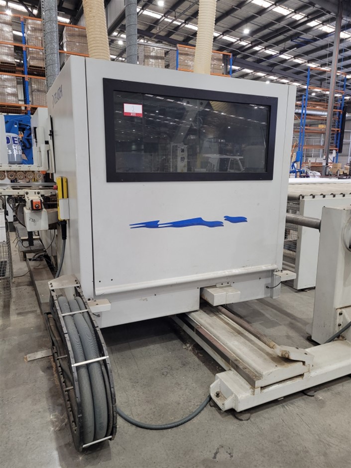 2005 Celaschi TSA 200N/TSA440A Double End Tenoner/Machining Centre