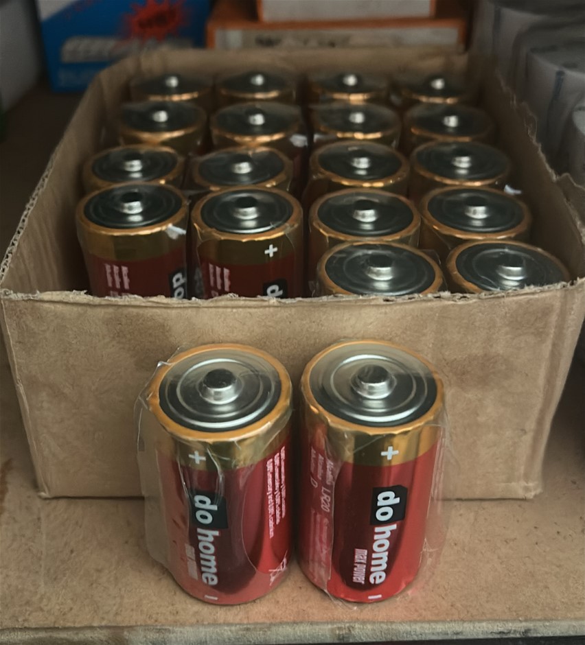 20x DOHOME Alkaline D Batteries