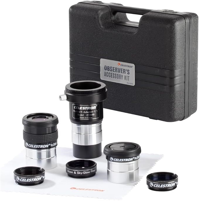 CELESTRON 94308 Observers Accessory Kit, Black.