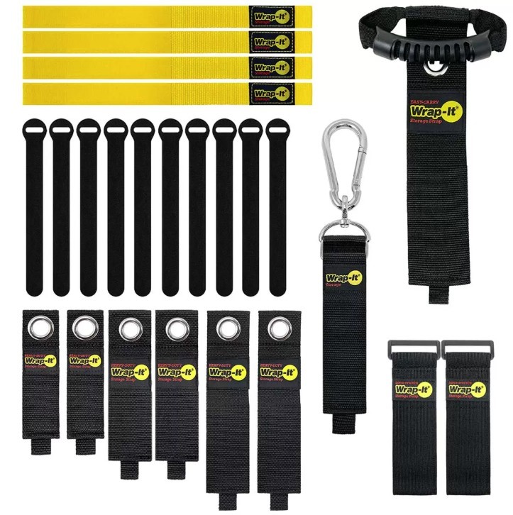 Pack of WRAP-IT Storage 24pc Ultimate Organisation. NB: Damaged packaging,