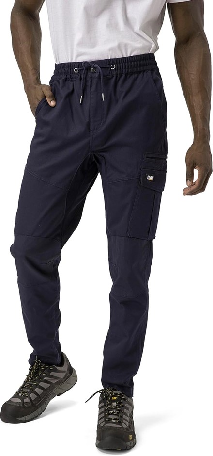 CAT Men's Dynamic Slim Fit Pants, Size 40 x 32, Navy, 1810032. Buyers Note