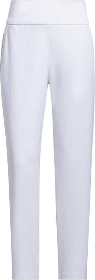 ADIDAS Women's Ultimate365 Solid Ankle Golf Trousers, Sizle L, White, IP428