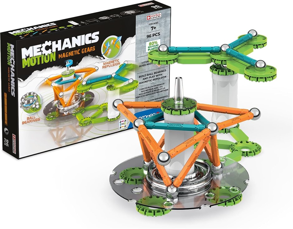 GEOMAG Mechanics Motion Magnetic Gears. Buyers Note - Discount Freight Rat