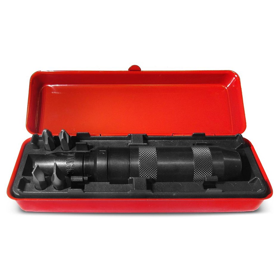 Sidchrome Impact Driver Kit. NB: Missing Phillips: No.2.
