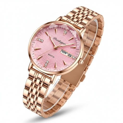 High Quality Simulated Diamond Women's Poedagar Watch-include box