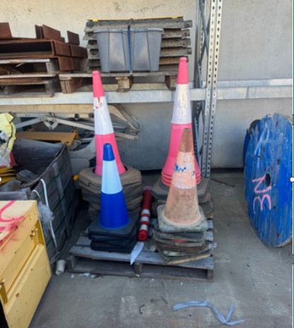 Traffic Cone Skid