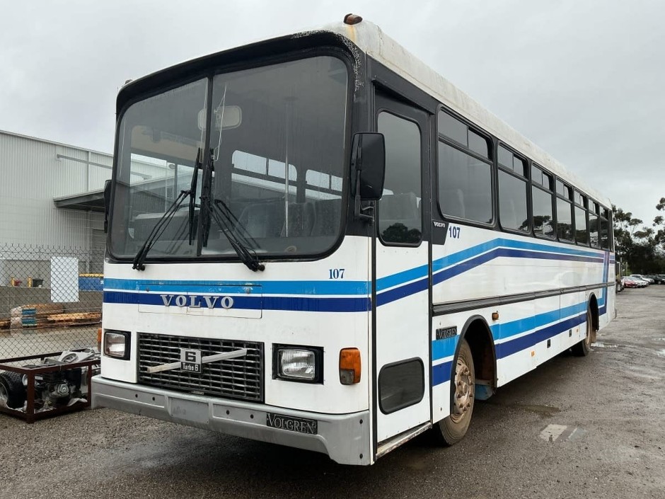 <p>1989 Volvo Volgren Turbo 6 49 Seater Bus</p>