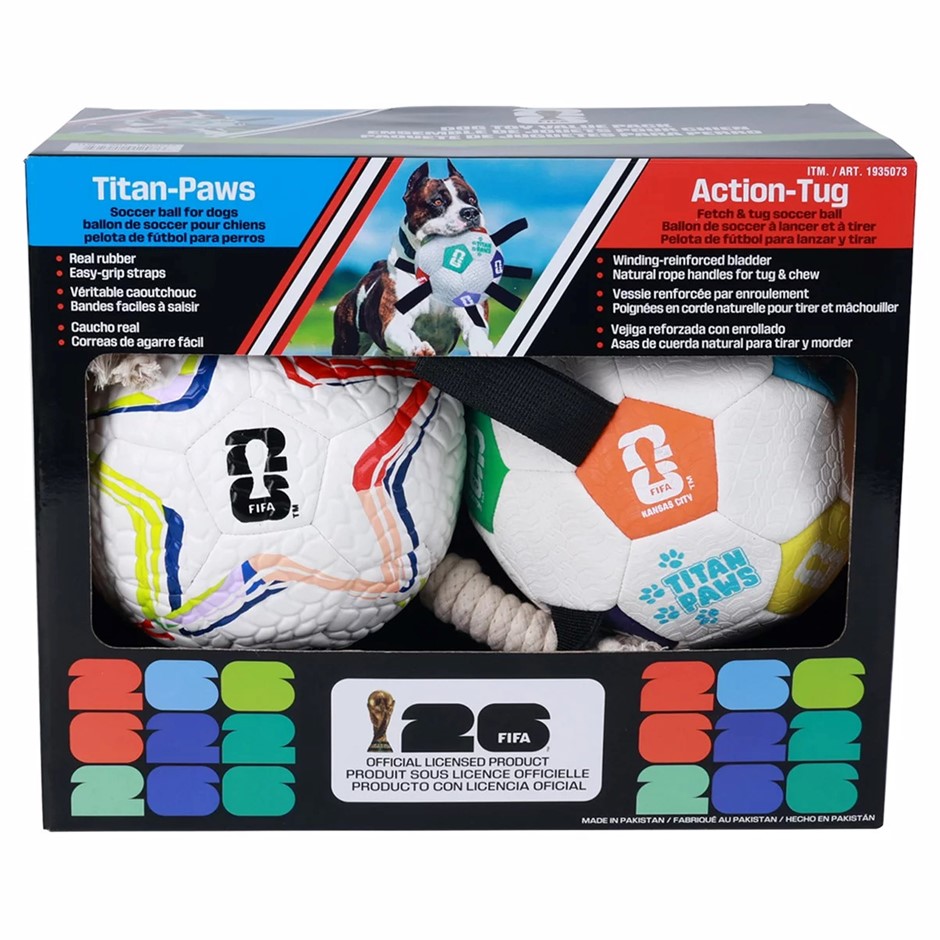 FIFA 2pk World Cup Official 2026 Dog Toys.