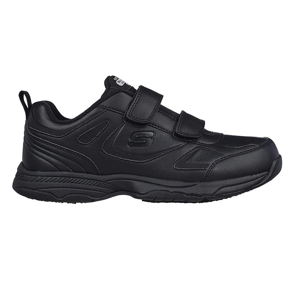 Skechers Men's Work: Dighton - Rolind Slip Resistant Sneaker, Black, US 10