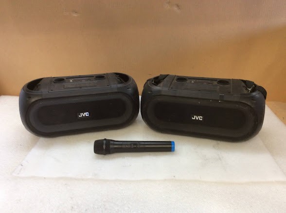 JVC XS-N3113PBA Portable Bluetooth Speaker (Lot of 2)