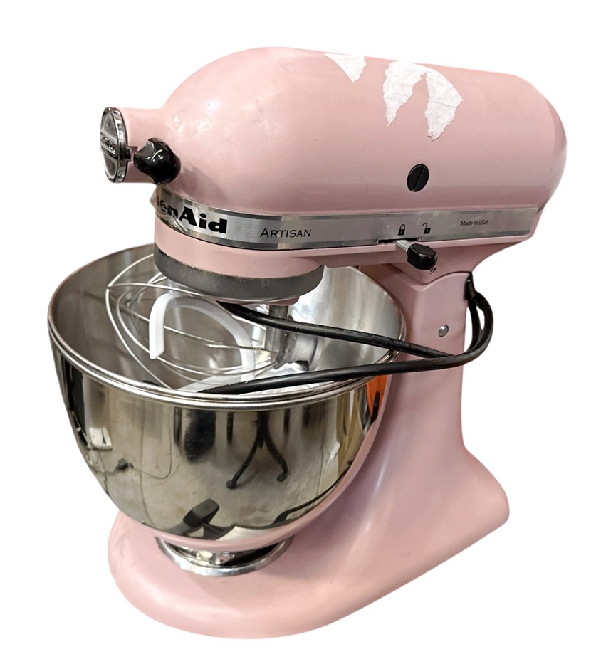 KITCHENAID Artisan Stand Mixer 4.8L Black 5KSM150, Dried Rose Matte NB: obv