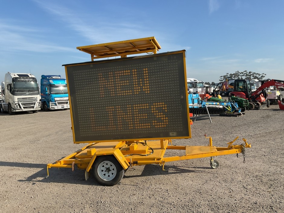 VMS Board,  Light Tower & Traffic Lights