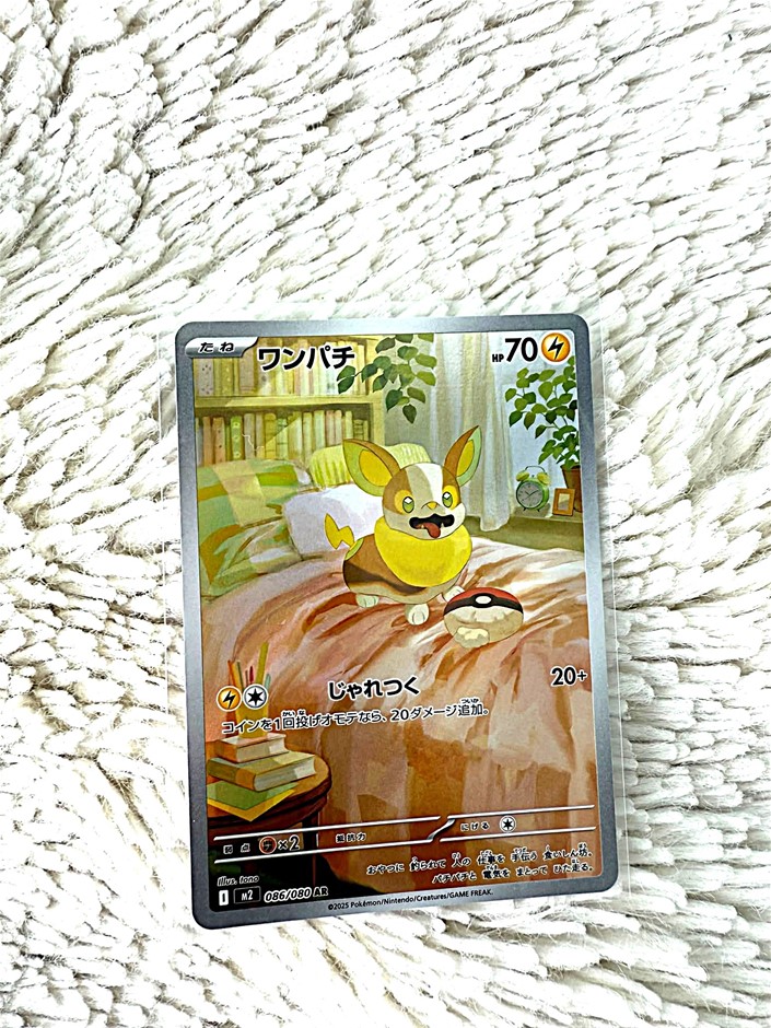 Japanese Yamper Art Rare with charming cozy bedroom artwork