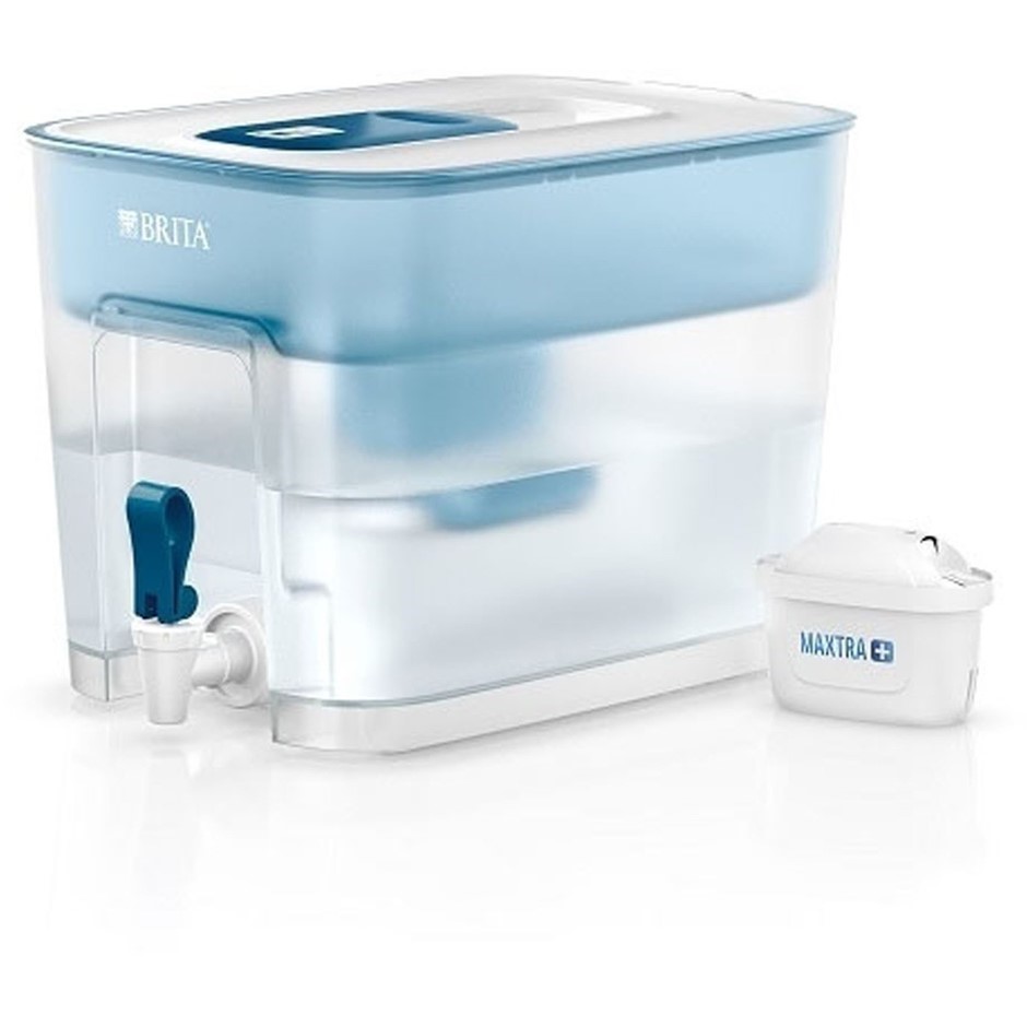BRITA Water Filter Tank, Flow XXL Capacity w/ Dispensing Tap, 8.2L. NB: Min