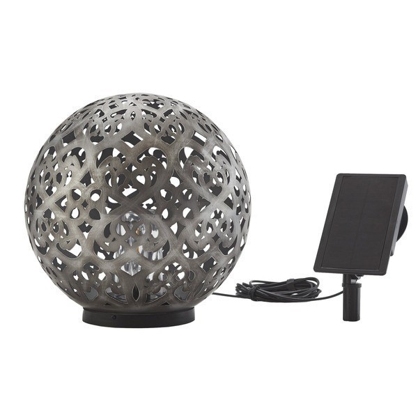 AURORA Lighting Solar Globe Light. N.B: Damaged packaging, has not been tes