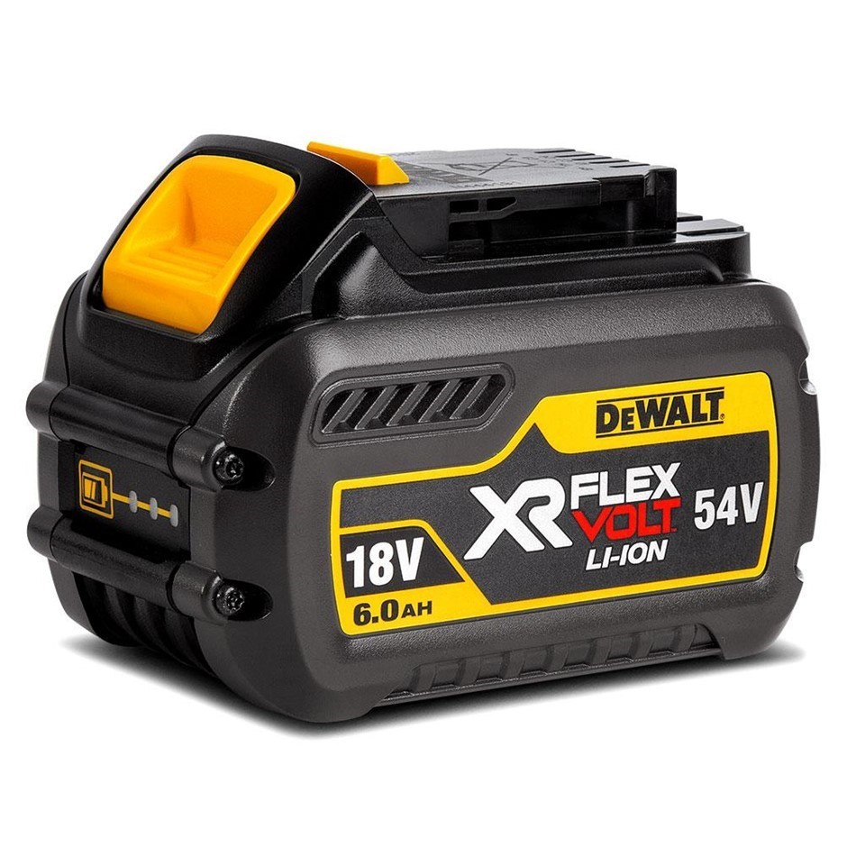 3 x DeWALT 18V-54V 6.0Ah Flexvolt Batteries. NB: Not Working, Has been use