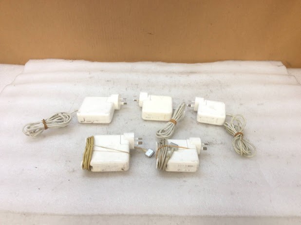 Apple Mixed Model Power Adapters (Lot of 5)