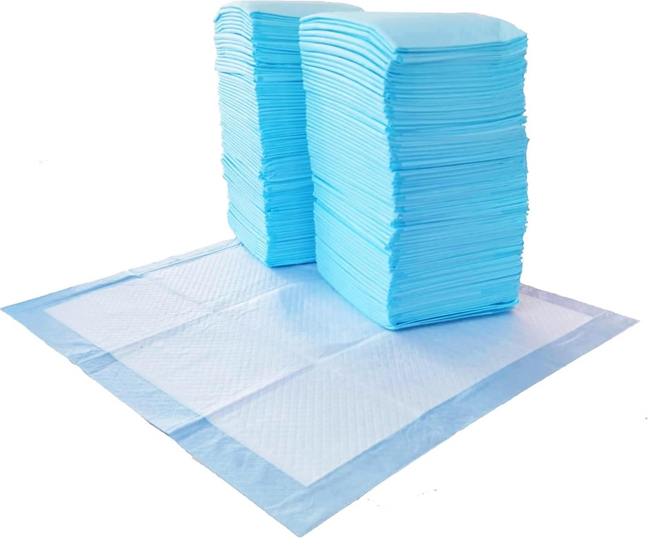 Amazon Basics Absorbent Puppy Pads for Potty Training and Incontinence, 5-L