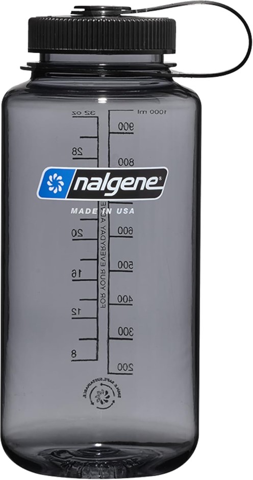 Nalgene Sustain Tritan BPA-Free Water Bottle Made with Material Derived Fro