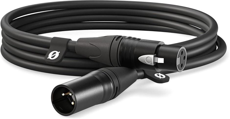 RØDE XLR-3 Premium XLR Cable (3m, Black)