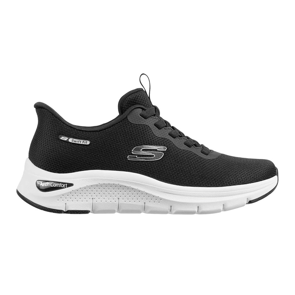 SKECHERS Women's Arch Comfy 2.0 Shoes, Size US10, Black (BKW), 179326CS. NB