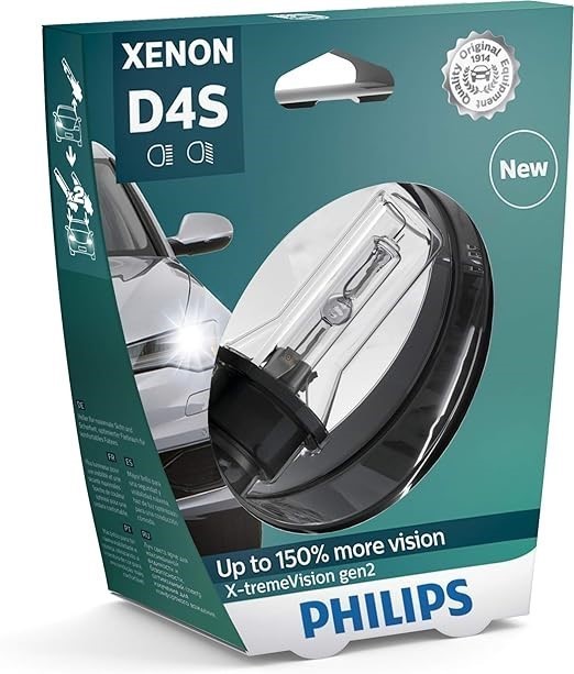 Philips X-treme Vision Gen 2 D4S HID globe