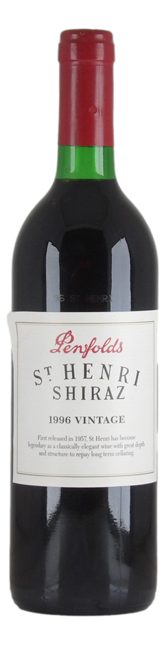 Penfolds St Henri Shiraz 1996 (1x 750mL) SA.