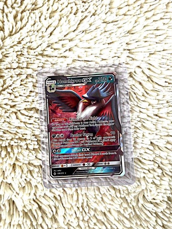 2019 Pokémon Honchkrow GX