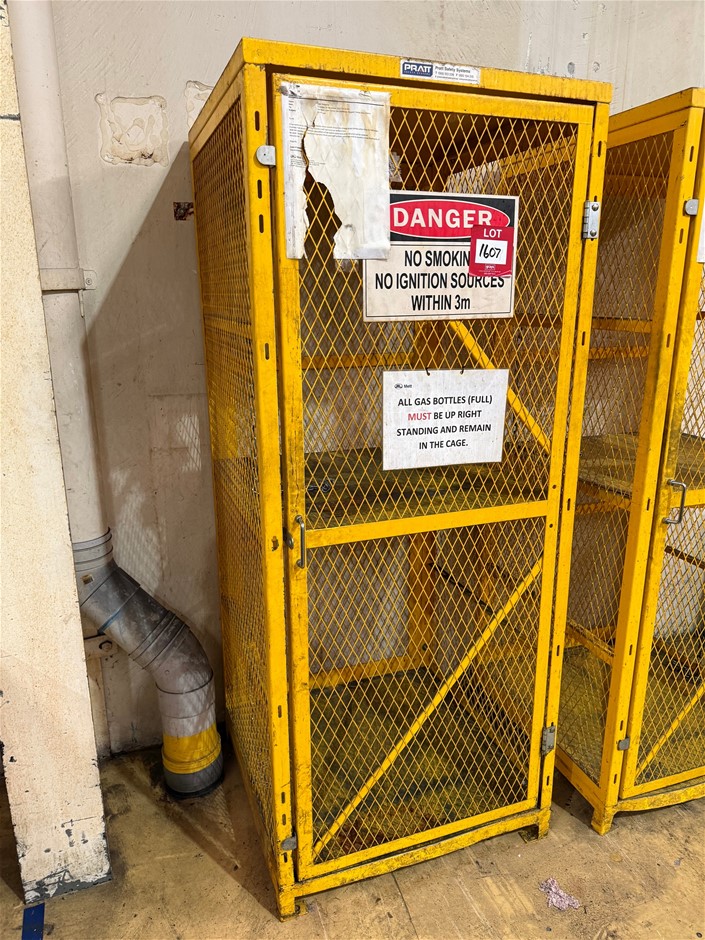 PRATT Gas Bottle Storage Cage